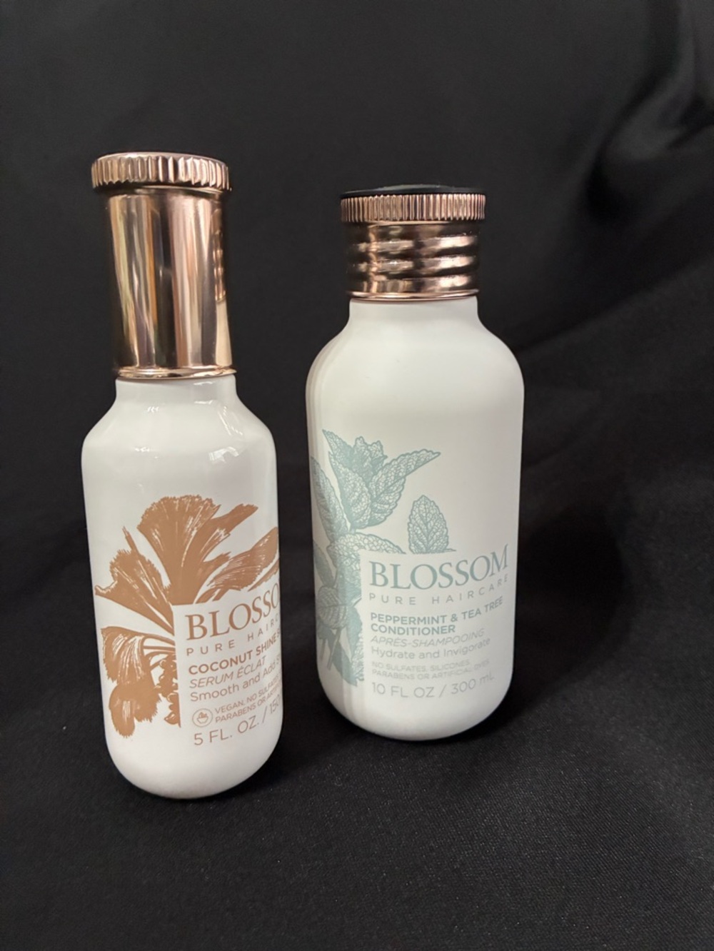 Blossom Pure Haircare conditioner & hair serum set